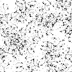 Splashes texture on black colour