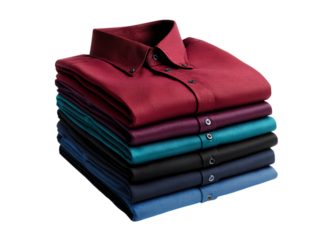 Shirts neatly folded