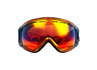 Ski goggles isolated