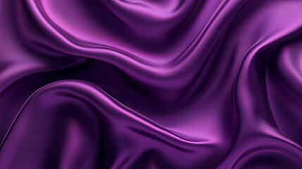 Obraz premium Deep Purple Silk Drapery Abstract Background