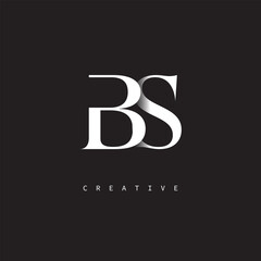 BS Monogram Logo – Minimal Elegant Letter mark for Luxury, Fashion & Creative Brands