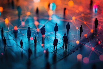 Networked people in a global business context