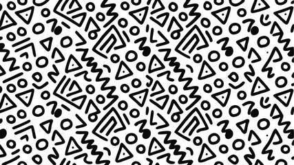 seamless pattern with numbers