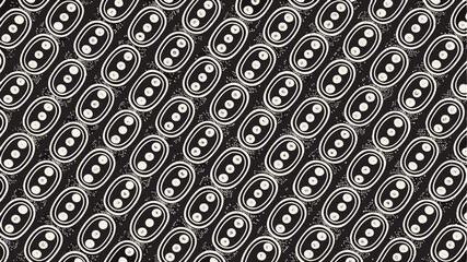 seamless pattern with circles and lines