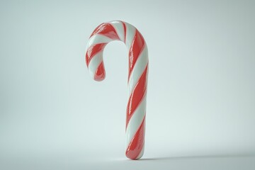 Candy Cane in a Studio Setting