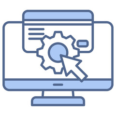 Application Blue Icon