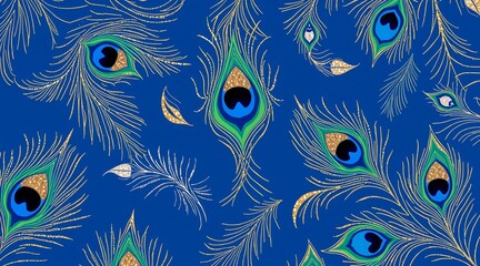 peacock feather background