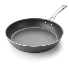 Frying pan isolated on white background.