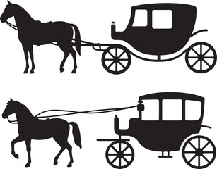 Vintage Horse Drawn Carriages icon