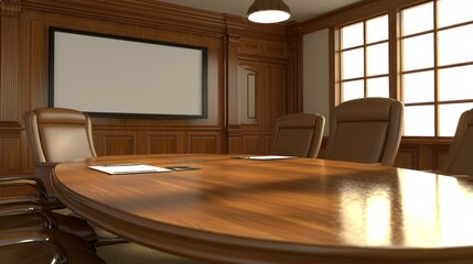 Fototapeta premium Conference room interior design