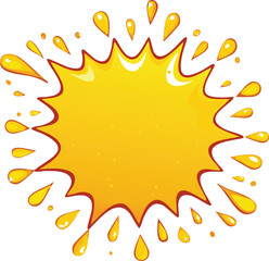 vector illustration of splash