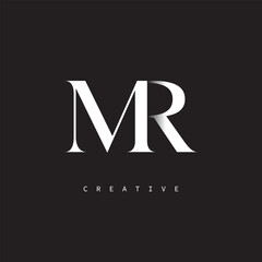 MR Monogram Logo – Minimal Elegant Letter mark for Luxury, Fashion & Creative Brands