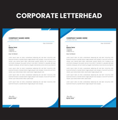 Professional and modern corporate letterhead template Premium Vector Abstract Letterhead Design Modern Business Letterhead Design Template