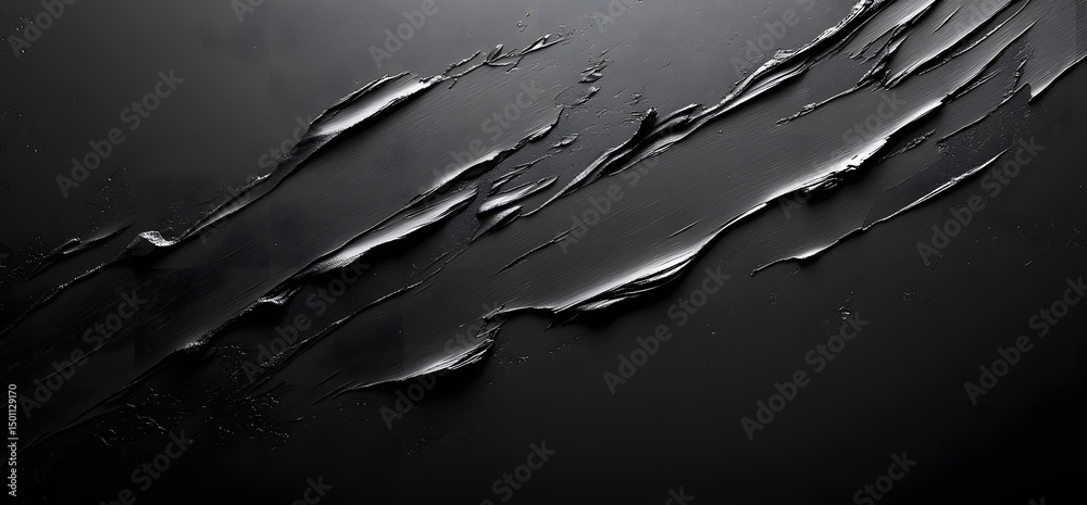 Wall mural black grainy gradient background noise texture blurred dark header backdrop poster banner header cov