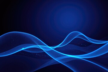 Abstract Blue Wave Particle Background 4K Texture