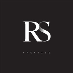 RS Monogram Logo – Minimal Elegant Letter mark for Luxury, Fashion & Creative Brands