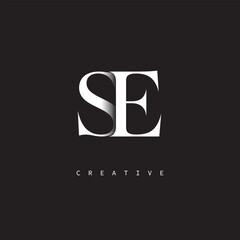 SE Monogram Logo – Minimal Elegant Letter mark for Luxury, Fashion & Creative Brands