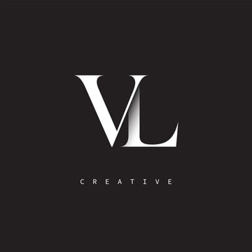 VL  Monogram Logo &ndash; Minimal Elegant Letter mark for Luxury, Fashion & Creative Brands