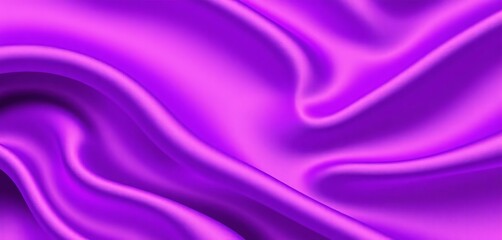 Obraz premium Luxurious violet purple satin silk with elegant wavy texture Abstract background ideal for design, beauty, sheen