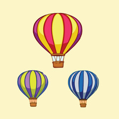 Naklejka premium Stylized Train Vector Illustration