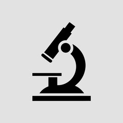 microscope icon vector illustration