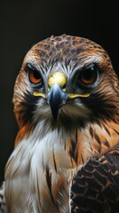 Fototapeta premium Hawk wildlife buzzard animal.