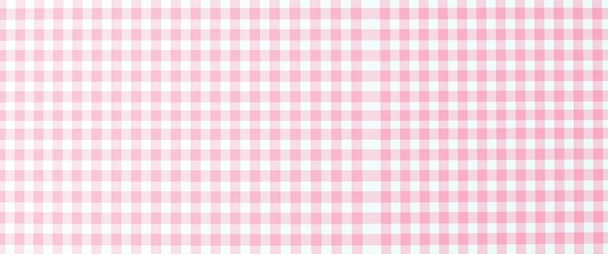 Cute pastel pink gingham checkerboard pattern Perfect for wallpaper, cards, and backgrounds, stock, sweet