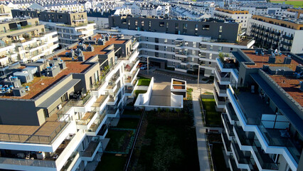 Modern residential complex mortgage new infrastructure