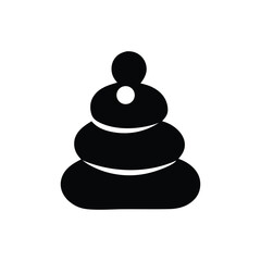 black and white pyramid