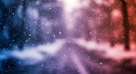 Abstract blurred background with colorful light and shadows design element