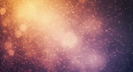Naklejka premium Abstract particle background with warm and cool color gradients and bokeh