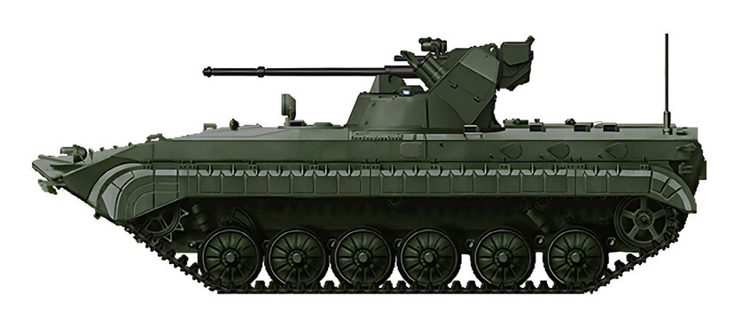 BMP-1AM Basurmanin (Russian version of the BMP-1 modernization using the combat module from the BTR-82A)