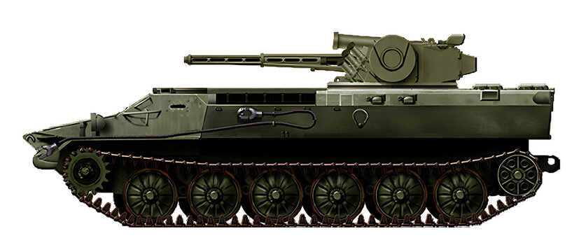 MT-LBR7/Mangust 2 (Ukrainian modification of MT-LB with installation of the BM-3 "Shturm" combat module)