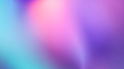 Fototapeta premium Soft colorful gradient blends of pink, purple, and teal colors abstract background design