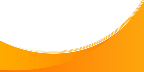 abstract orange wave background with curved lines and gradient shapes. Modern design for business, presentation, or web template