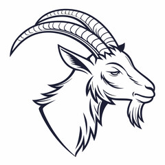 goat vector illustration