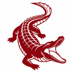 Naklejka premium dragon on black