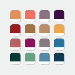 Modern Color Palette for Creative Projects