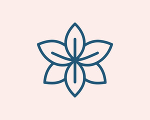 floral symbol for design projects