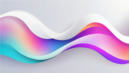 Abstract blue wave background with dynamic lines and modern digital style
