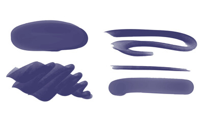 Purple watercolor texture stain on white background. Abstract artistic backdrop. Watercolor splash template. Design for background, poster, wallpaper, banner, card, invitation, print. Vector