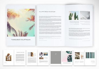 Soft Lifestyle Magazine Template