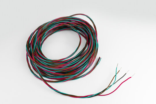 Four core low voltage electric cable