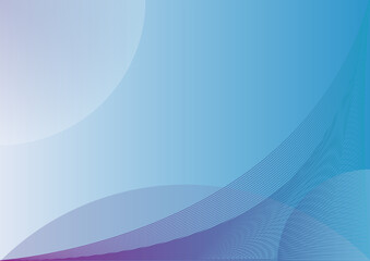 abstract blue background with curved shapes