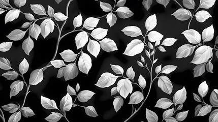 Nature inspired art with modern vector style appeal and organic shapes