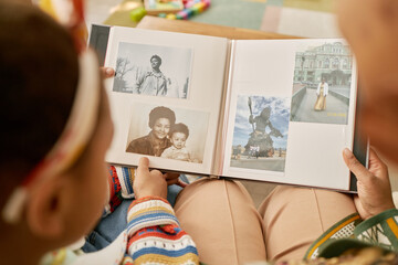 Sharing Family Memories in a Photo Album