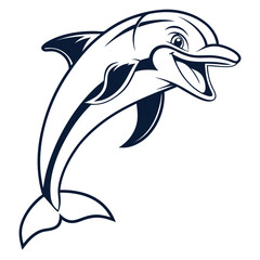 dolphin vector illustration
