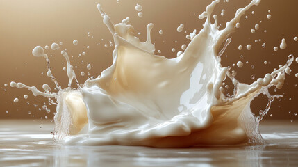 Milk splash crown texture