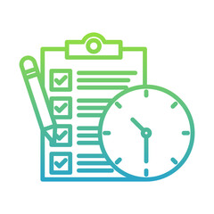 Time Management and Task Completion Icon