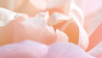 close up of pink rose petals
